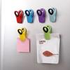 English: Food Sealing Clips Fridge Magnet Clips Multi-Purpose Plastic Bag Sealer Clips