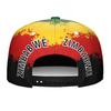 Zimbabwe Free Custom Made Name Logo Flat Brimmed Cap Nation Flag Zw Country College Zimbabwean Print Photo Text Hip-hop Hat
