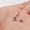120pcs/lot Earring Backs Safety Bullet Stopper Rubber Jewelry Accessories DIY Parts Ear Plugging