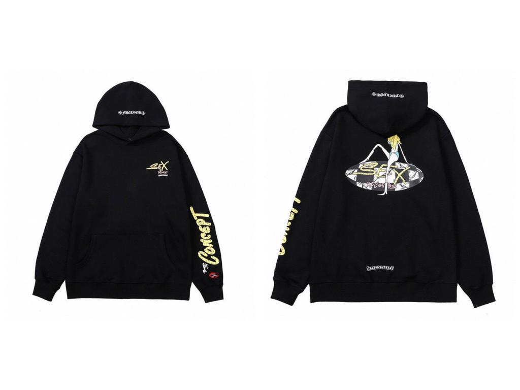 Unisex Chrome Hearts KRO 25 Classic Hoodie