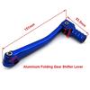 Cnc Footpegs Foot Rest Pegs + Folding Gear Shifter Lever For Crf50 Xr50 Pw50 Pw80 Klx110 Ttr50  Dirt Bike Pit Bike