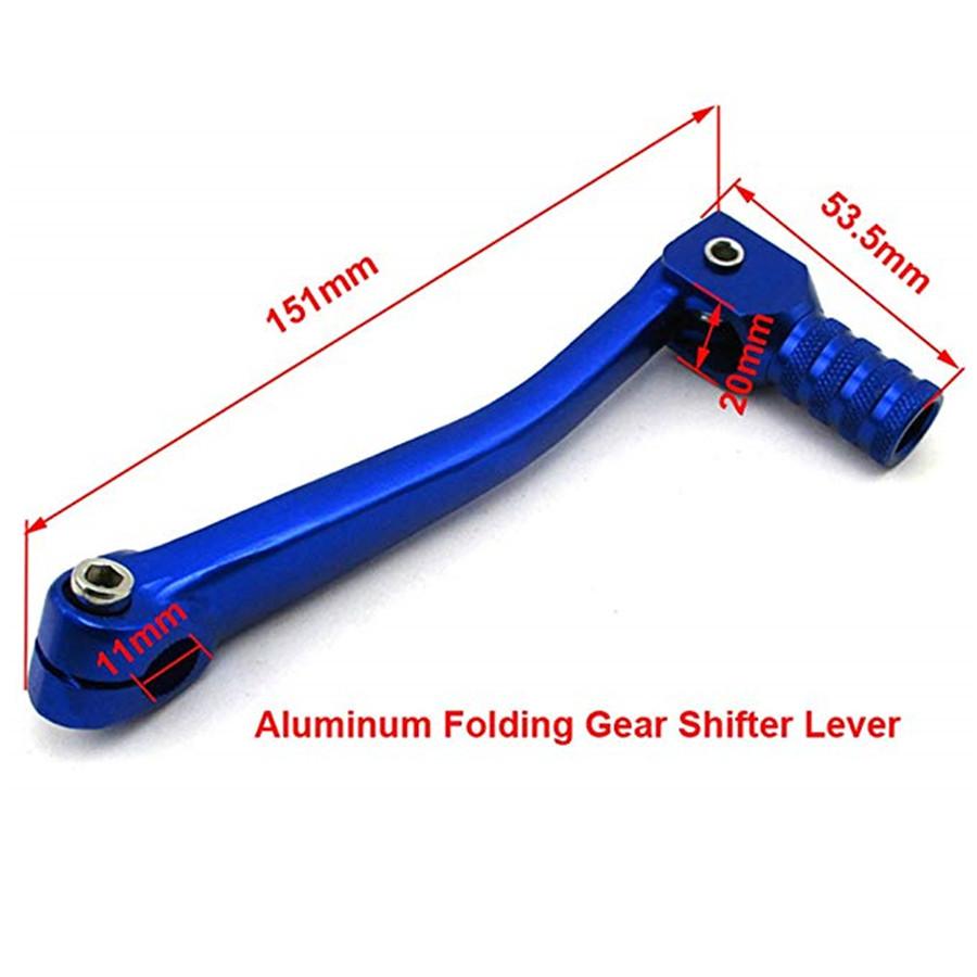 Motorcycle CNC Foot Rest Pegs+Gear Shifter Lever For CRF50 XR50 PW50 PW80 KLX110