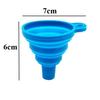Imbuto universale pieghevole in silicone per olio motore e liquido lavavetri: portatile, flessibile e ideale per la manutenzione dell'auto