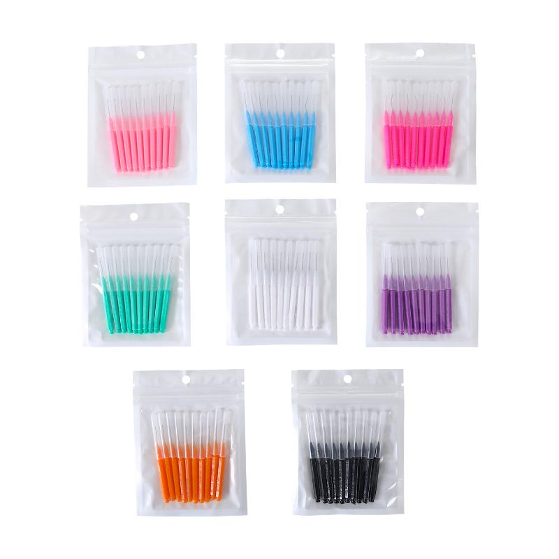 30Pcs I Shaped Interdental Brush Orthodontic Correction Tooth Gap Brush Teeth Braces Cleaning Soft Bristles