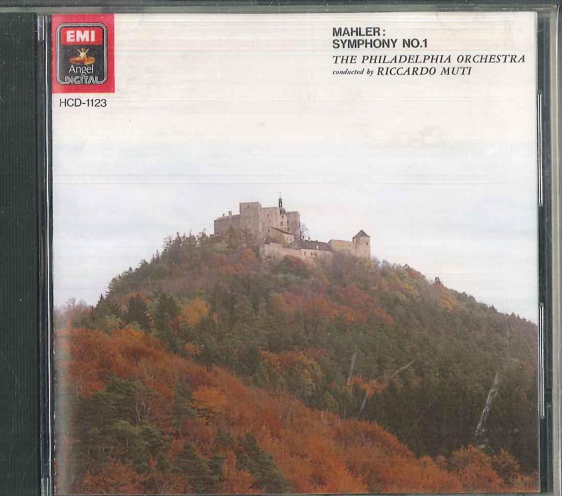 

CD РИККАРДО МУТИ - Малер Симфония № 1 HCD1123 EMI Japan Классика Б/У