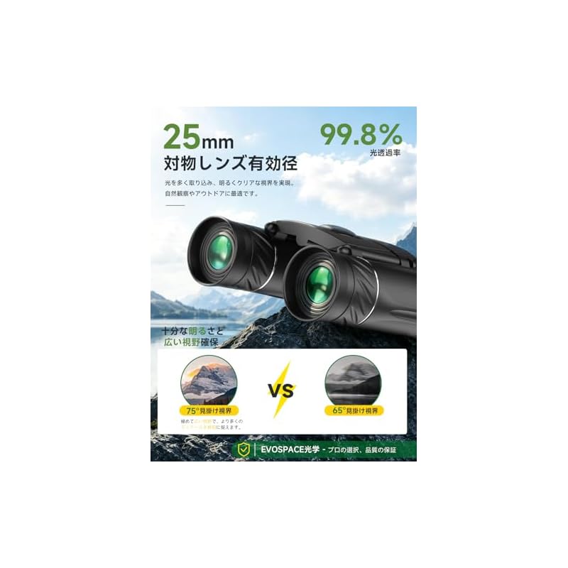 Binoculars [IF Design Award Winner] 20x Magnification Binoculars for Live Events, Image Stabilized, Opera Glasses, High-Reach View, Captures Details