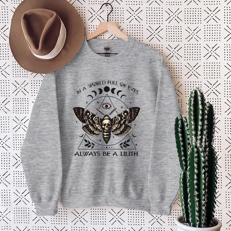 

В мире, полном Ев, хлопковая толстовка-худи из плотного материала M