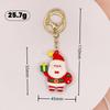 Cute Santa Claus Christmas Keychain Pendant - Backpack or Car Ornament & Children's Gift