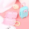 5Pcs Dollhouse Miniature Suitcase Doll Luggage Handbag Model Decor