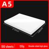 Carta Fotografica Lucida: A3 & A4 Inkjet, Fronte/Retro, da 120 g/m² a 260 g/m², Confezione da 100