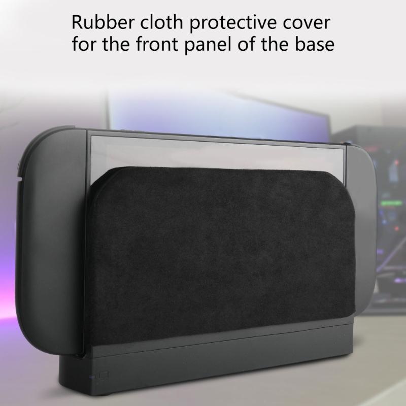 Premium Double Side Protector Cover For NS2 Charging Dock Wear Resistant Protections Cover Scratchproof Shield