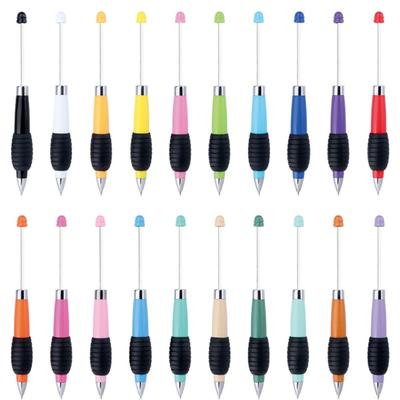 60 Pezzi Refill Penna Per Perline per Penna a Sfera in Plastica con Perline Refill Penna Per Perline Refill Penna a Sfera Forniture per Ufficio Scuola