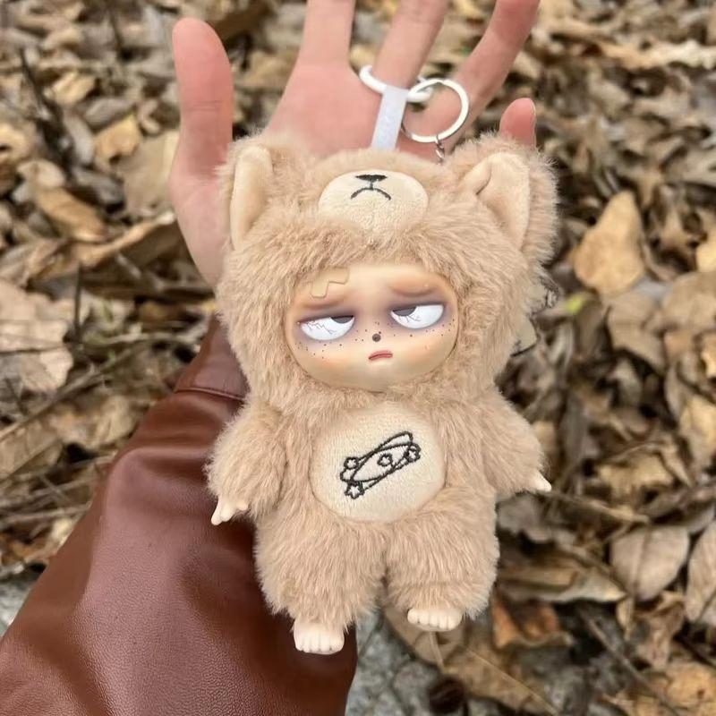 In Stock Genuine Sleepless Grumpipi Blind Box Trendy Toy Cute Plush Doll Keychain Bag Charm Gift For Girls & Women Gift