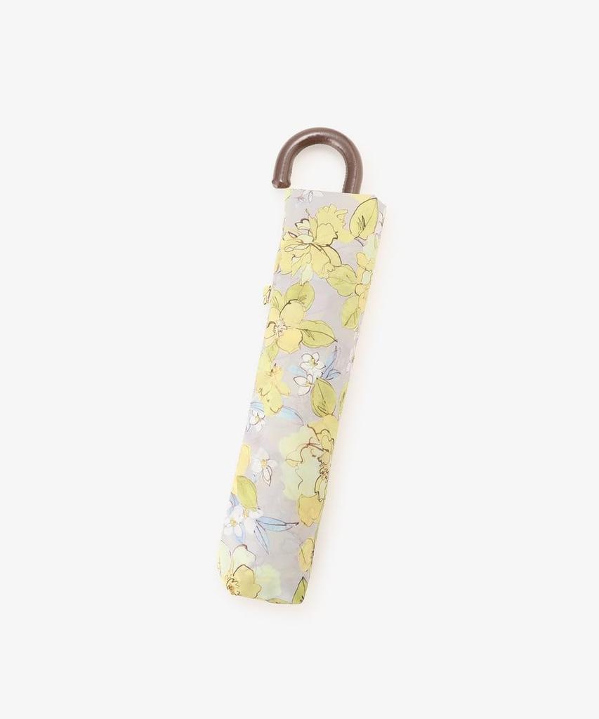 Afternoon Tea Living Folding Umbrella HT72, Watercolor Flower Folding Umbrella, Yellow