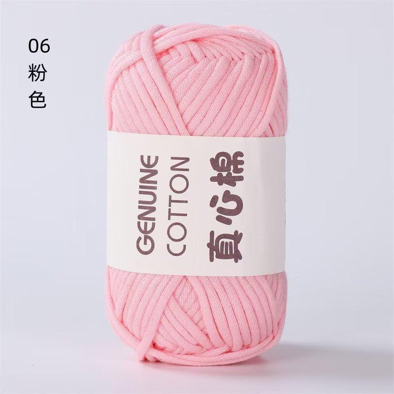 Genuine Cotton Hollow Cotton Wool Ball Hand-Woven Genuine Cotton Core Cotton Thick Wool Ball Crochet Diy Cloth Line