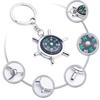 Watertight Sighting Keychains Compasses Survival Camping Mountaineering Boating Compasses Mini Navigation Compasses