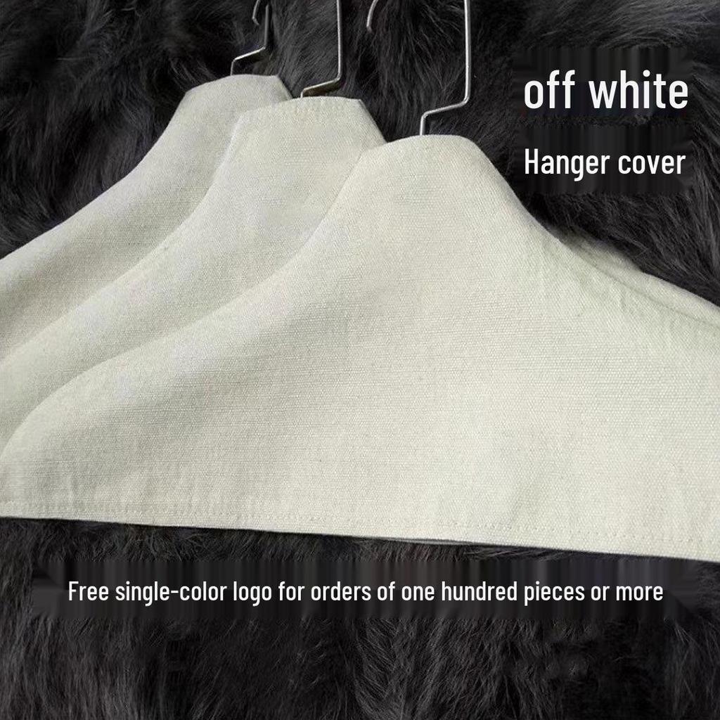 Protiskluzová ramínka z bavlny a lnu s prachotěsným látkovým potahem, proti sklouzávání z ramen, nezanechávají stopy, všestranná