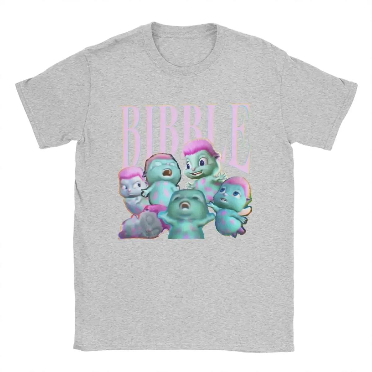 

Винтажные футболки с коллажем Биббла для мужчин, с круглым вырезом, 100% хлопок, футболки с коротким рукавом, летние топы#Цвет(1) XXXXXL чёрный