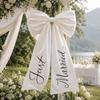 Large Size Car Ribbon Bow Lovely Style Just Married Car Decor Romantic Wedding Car Bow  Wedding Day
