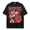 Basketball Star Klassischer Druck T-Shirt Herren Damen Weiche Baumwolle Atmungsaktiv Lässig Basketballspiel