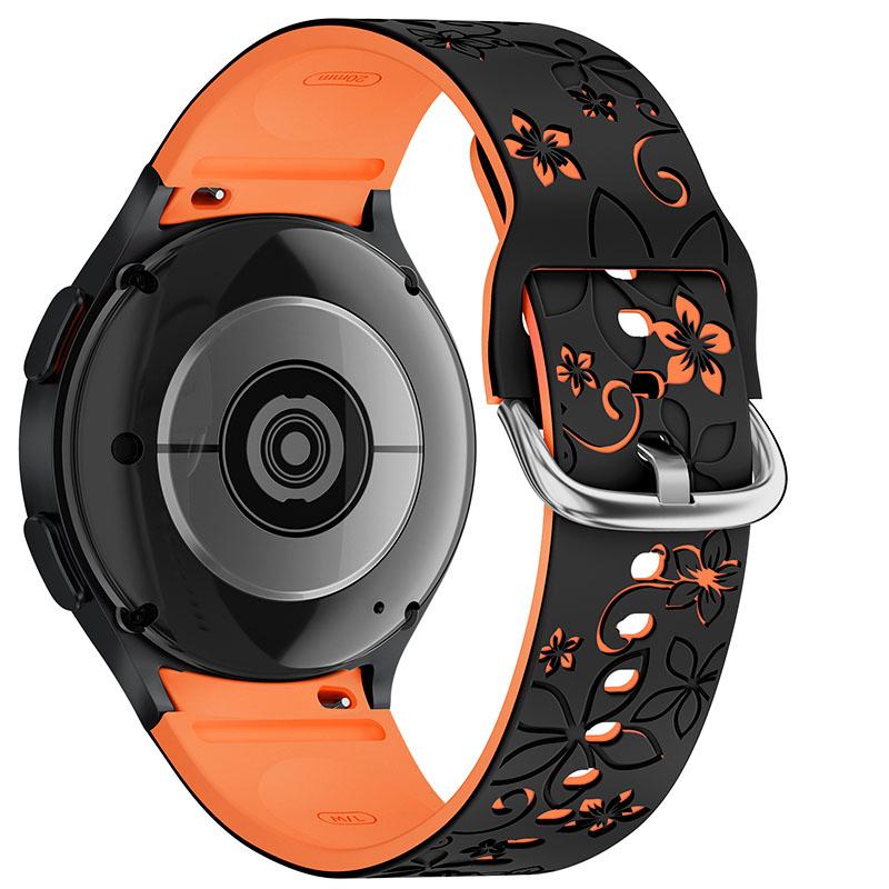 Original Silicone band for Samsung Galaxy Watch 7 FE 6 5 4 Classic 5 pro 44mm 40mm 43mm 47mm 45mm Bracelet Galaxy Watch6 7 Strap