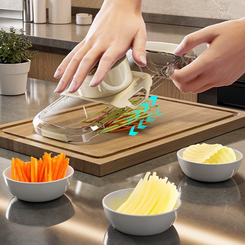 Enhanced Multi-Functional Veggie Cutter & Grater