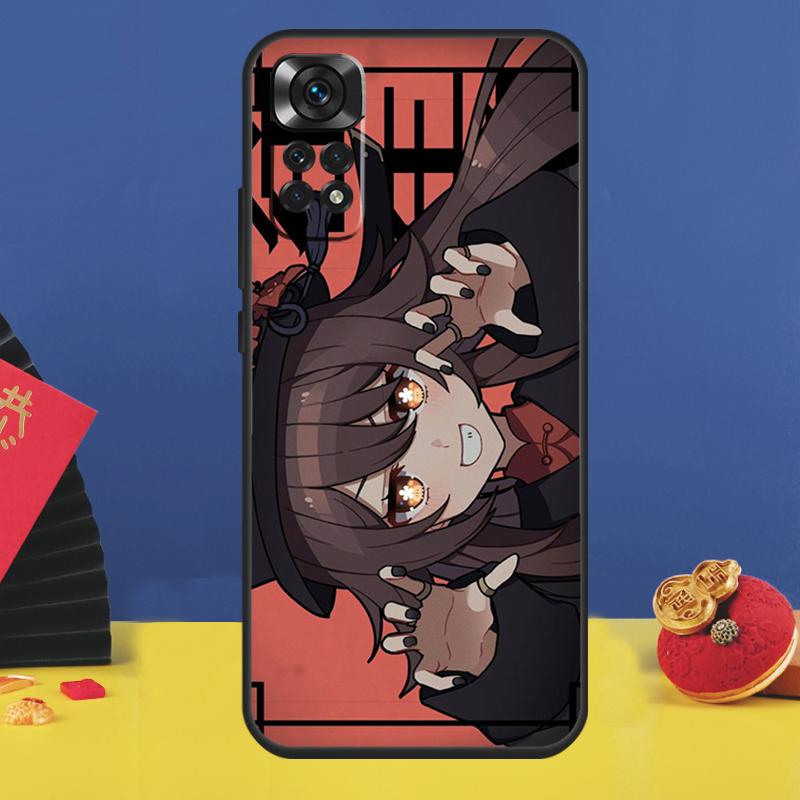 Genshin Impact Hu Tao Phone Case For Xiaomi Redmi Note 15 Pro Plus 13 12 11 9 10 14 Pro 10C 12C 13C 14C 15C Cover
