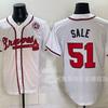 2026 Baseball Jersey Team Uniform 51 Player Number Embroidered Sportswear Adult Unisex Wear