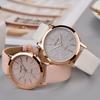 Casual Women Romantic Starry Sky Rhinestone Wrist Watch Ladies Simple Leather Analog Quartz Watches