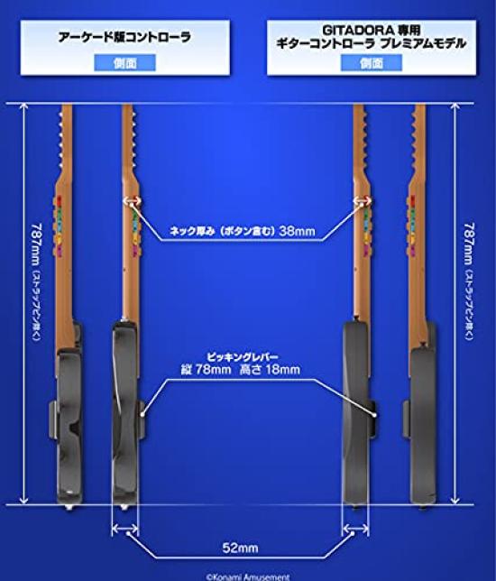 GITADORA Exclusive Guitar Controller Premium Model