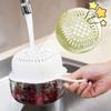Kitchen Colander Washing Bowl Fruit Drain Basket Fruit Washing Basket Vegetable Washing Tool Kitchen Accessories