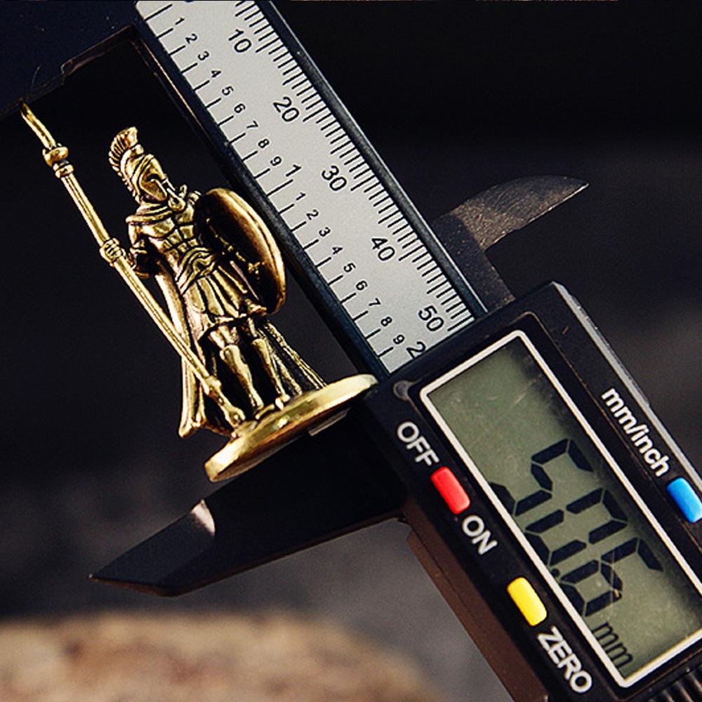 Vintage Brass Spartan Warrior Statue Twelve Types of Rome Soldier Models Figurine Game Props Desktop Ornaments Home Craft Decor