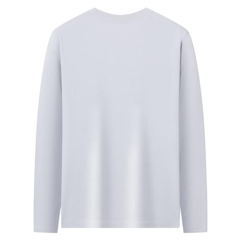 JEEP Men's Pure Cotton Long Sleeve Crew Neck T-Shirt