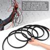 8 Gauge Battery Cable, 8 AWG Battery Cable Connect Battery and Charge Controller for Solar Panel Automotive RV Motorcycle Marine (8AWG 8FT)
