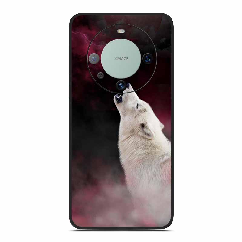 TPU Soft Phone Case for Huawei Mate 60 Funda Silicone Luxury Back Cover for Huawei Mate 60 pro Capa Animal Lion Dinosourus
