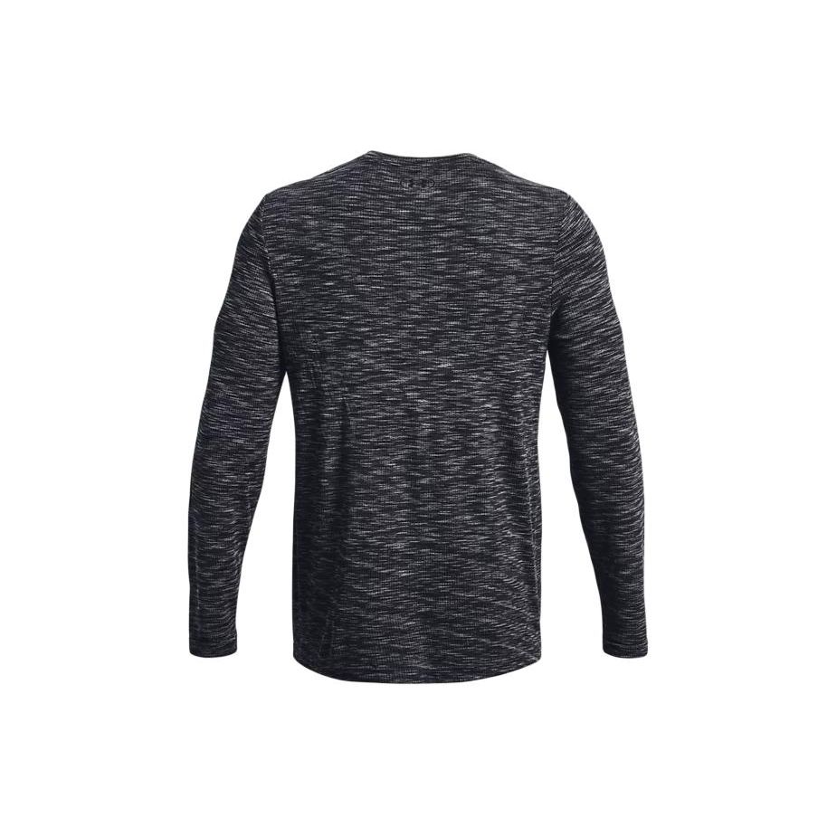 Under Armour Fitted Long Sleeve Crew Neck T-Shirt Men Tops Dark-Gray 1359873-012