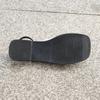 Fashion Summer Women's Causal Beach Shoes 2024 New Roman Square Toe Women's Low Heel Thong Sandals Outdoor Light Slip On Women Sandals