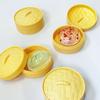 Soft Cute Squishy Crystal Bun Food Shape Fidget Sensory Toy Mini Dumplings Squishy  Party Favors