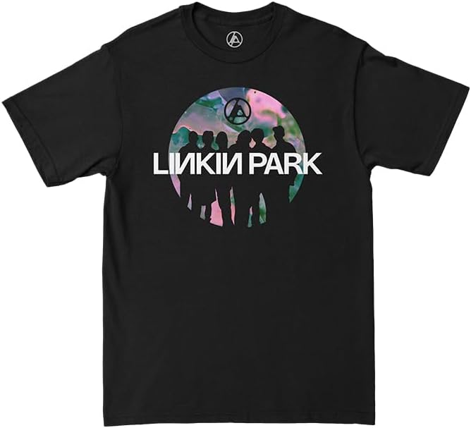 Linkin Park Unisex Adult Linkin Park from Zero Official Merch Silhouettes Tee S разноцветный
