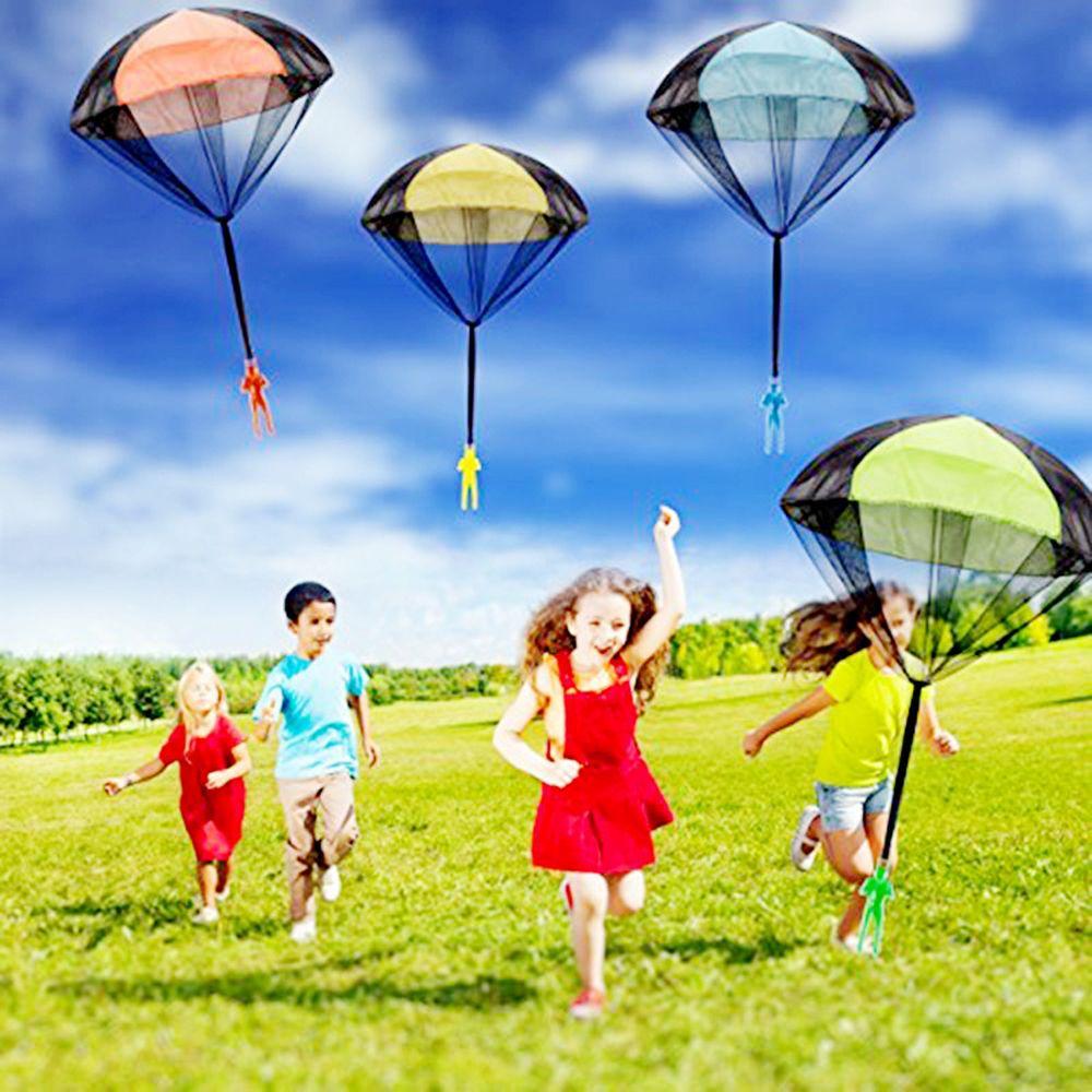 Soldier Play Game Hand Throwing Parachute Toy Educational Toys Outdoor Toys Fly Parachute Sport
