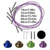 3.0mm-6.0mm Interchangeable Circular Knitting Needle Set with Case and Accessories Circular Knitting Pins for Woman