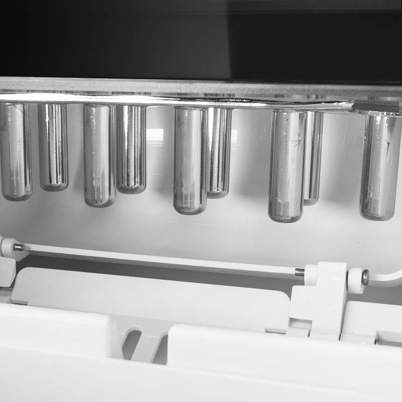 Kitchencook cubeo schwarzer Eiswürfelbereiter 12kg/24h