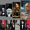 --The Godfather Phone Case For Samsung Galaxy S24 S23 S21 S20 FE S22 S26 Ultra S25 Edge S10 Plus Cover Clear TPU Capa Shell Coqu