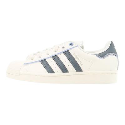 Originals Superstar Leder Klassische Shell Toe Low-Top Sneaker Unisex Sneaker Weiß Grau GY0009