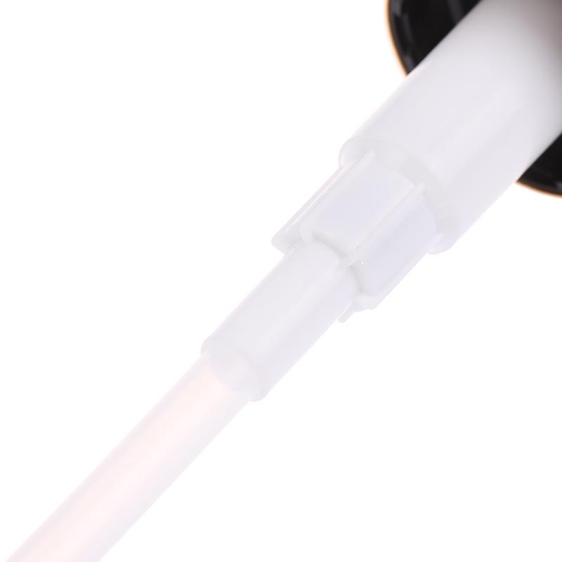 Seifenpumpe Flüssigkeitspumpenkopf Lotion Spenderkopf Druckkopf 24/28 Gewinde Bad Shampoo Flasche Druckdüse Ersatz Pumpenrohr