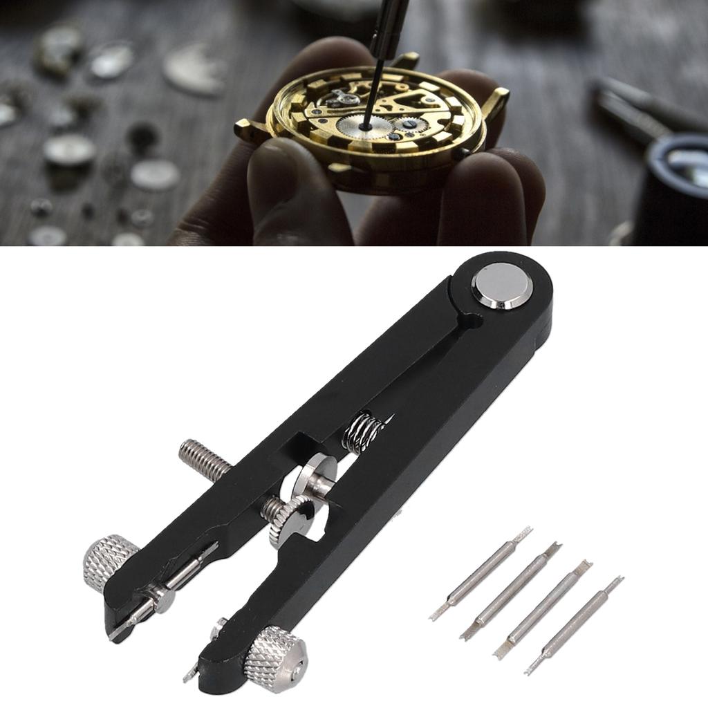 Watch Spring Bar Tweezer V Shape Plier Pin Strap Band Remover Removal Tool Set Kit for Repair