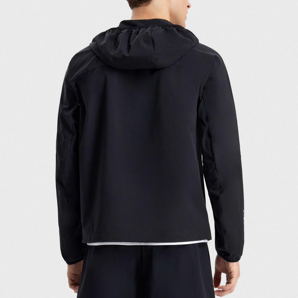 Fila Latte Girl 3.0 Solid Logo Stand Collar Knitted Jacket Men Jacket Deep-Black A11M321702F-BK