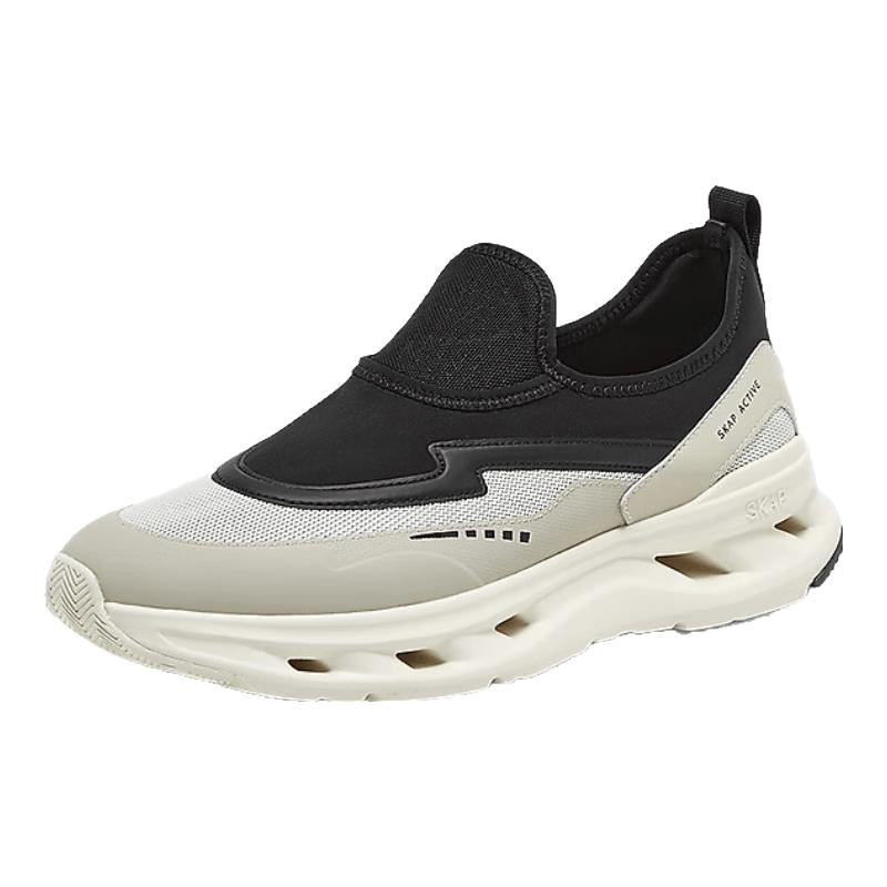 SKAP Men s Breathable Slip-On Casual Athletic Shoes EU 40 серый/черный