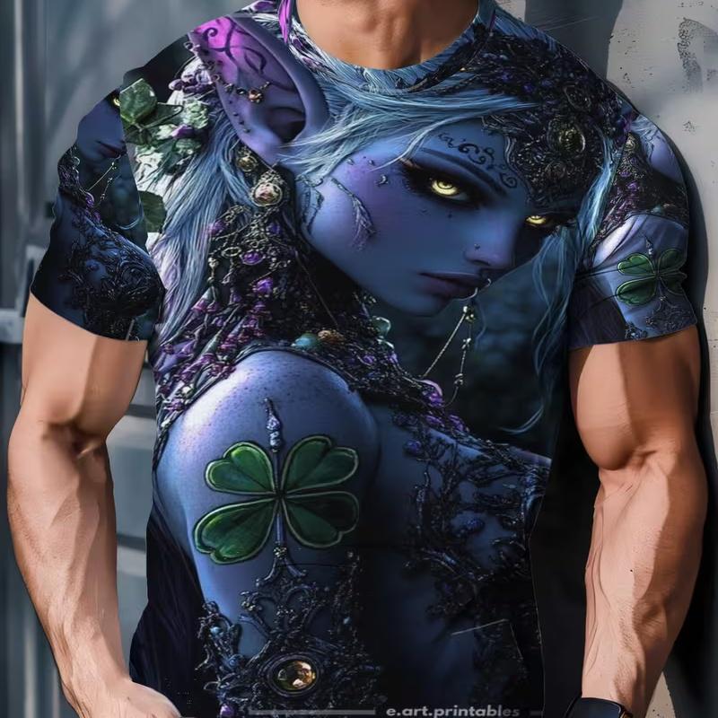 Мужские летние короткие рукава S