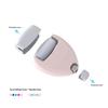 Ice Roller Beauty Tool For Face And Eyes Versatile 2 In 1 Design For A Cooling And Lifting Effect